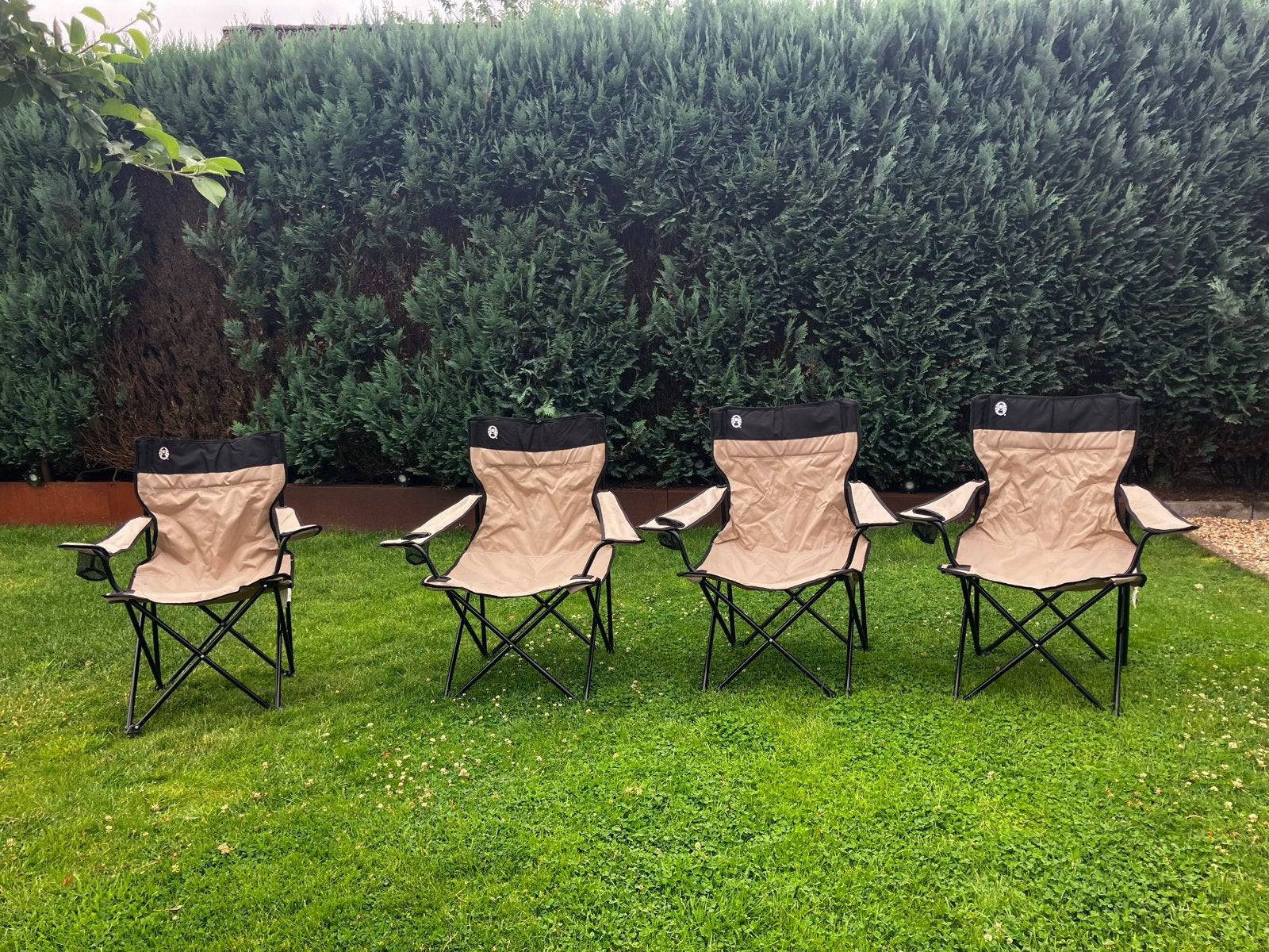 Coleman opvouwbare kampeerstoel - set van 4, Caravans en Kamperen, Kampeermeubelen, Ophalen, Gebruikt, Campingstoel