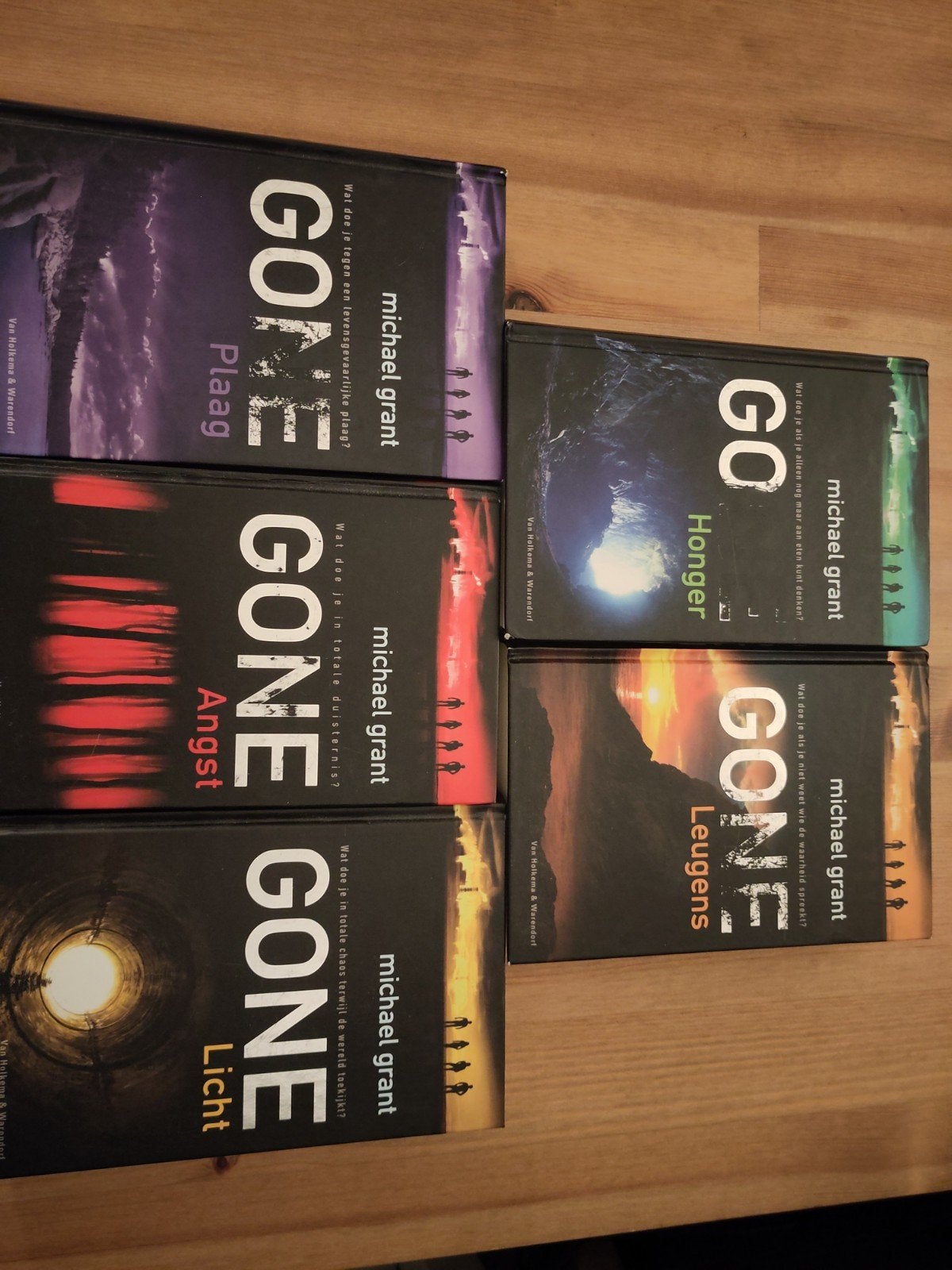 Gone 2 t/m 6 | Hardcover, Boeken, Ophalen, Gelezen, Michael Grant