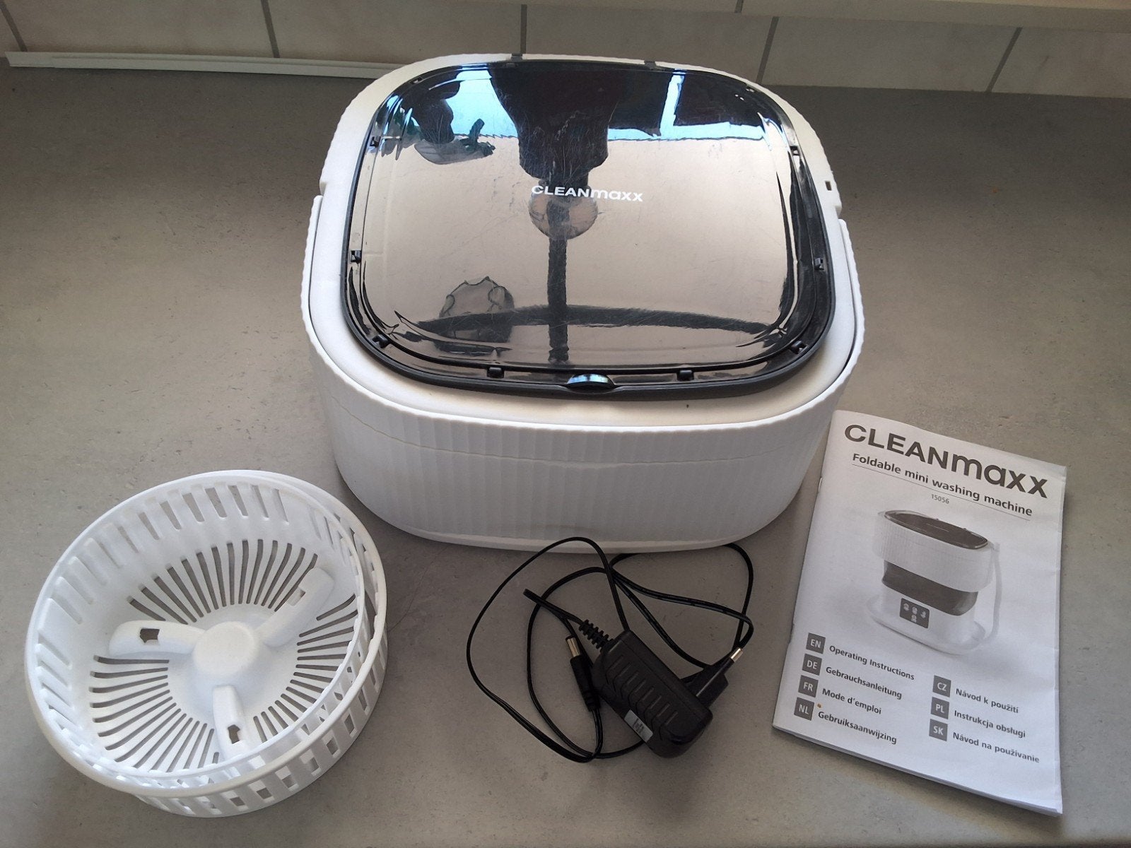 cleanmaxx mini-wasmachine, Ophalen, Zo goed als nieuw