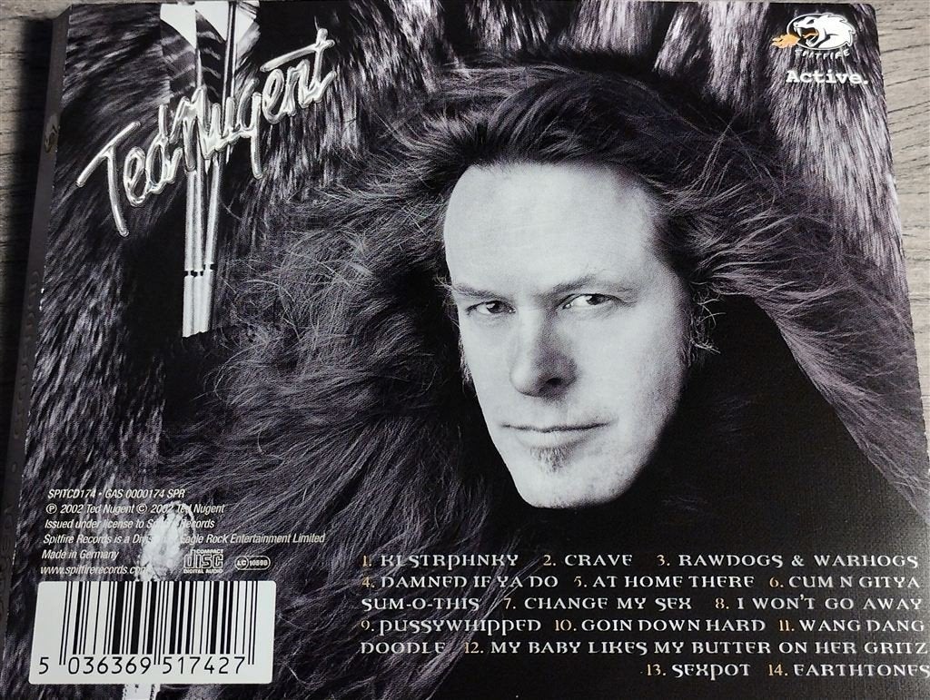 Ted Nugent ‎- Craveman, Ophalen of Verzenden, Zo goed als nieuw