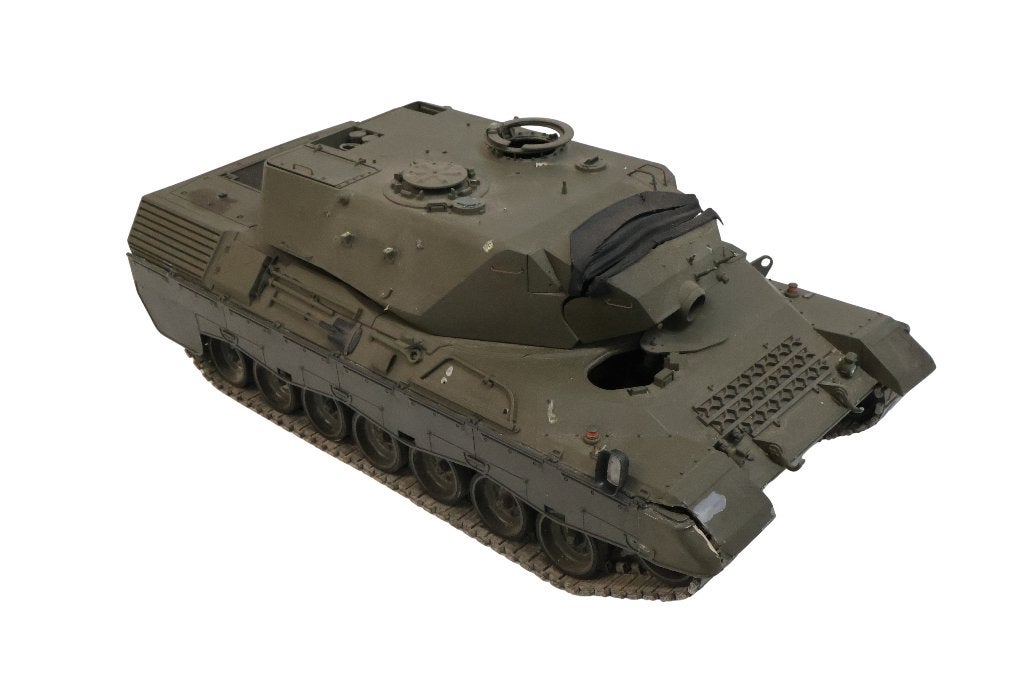 Tamiya Leopard 1/16 tank rc, Hobby en Vrije tijd, Modelbouw | Radiografisch | Auto's, Elektro, Gebruikt, Auto offroad, Ophalen of Verzenden