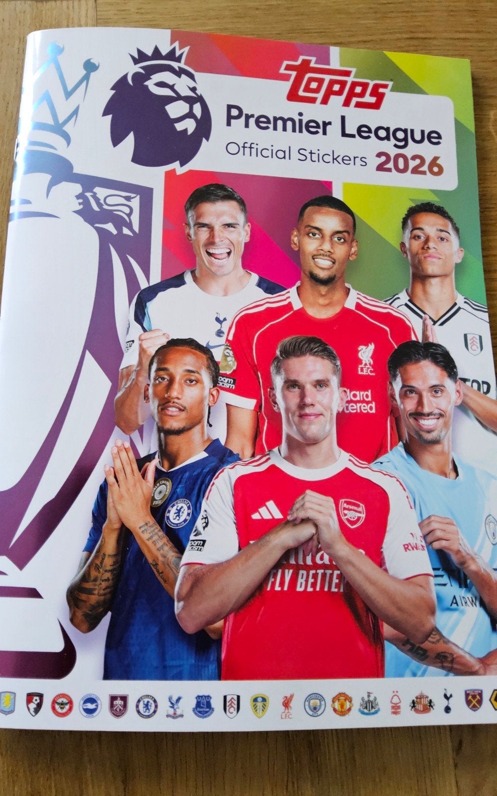 Topps Premier League 2026 STICKERS, Verzamelen, Verzenden, Zo goed als nieuw, Buitenlandse clubs, Poster, Plaatje of Sticker