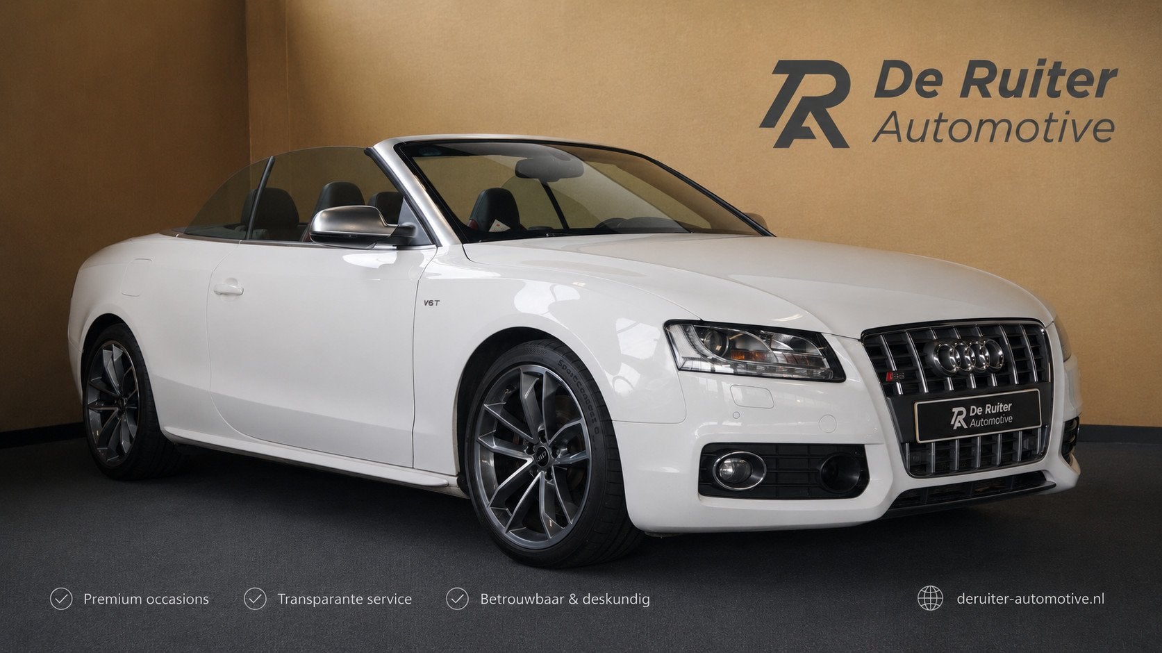 Audi S5 Cabriolet | 442 pk | Yountimer!, Automaat, Euro 5, 442 pk, Gebruikt