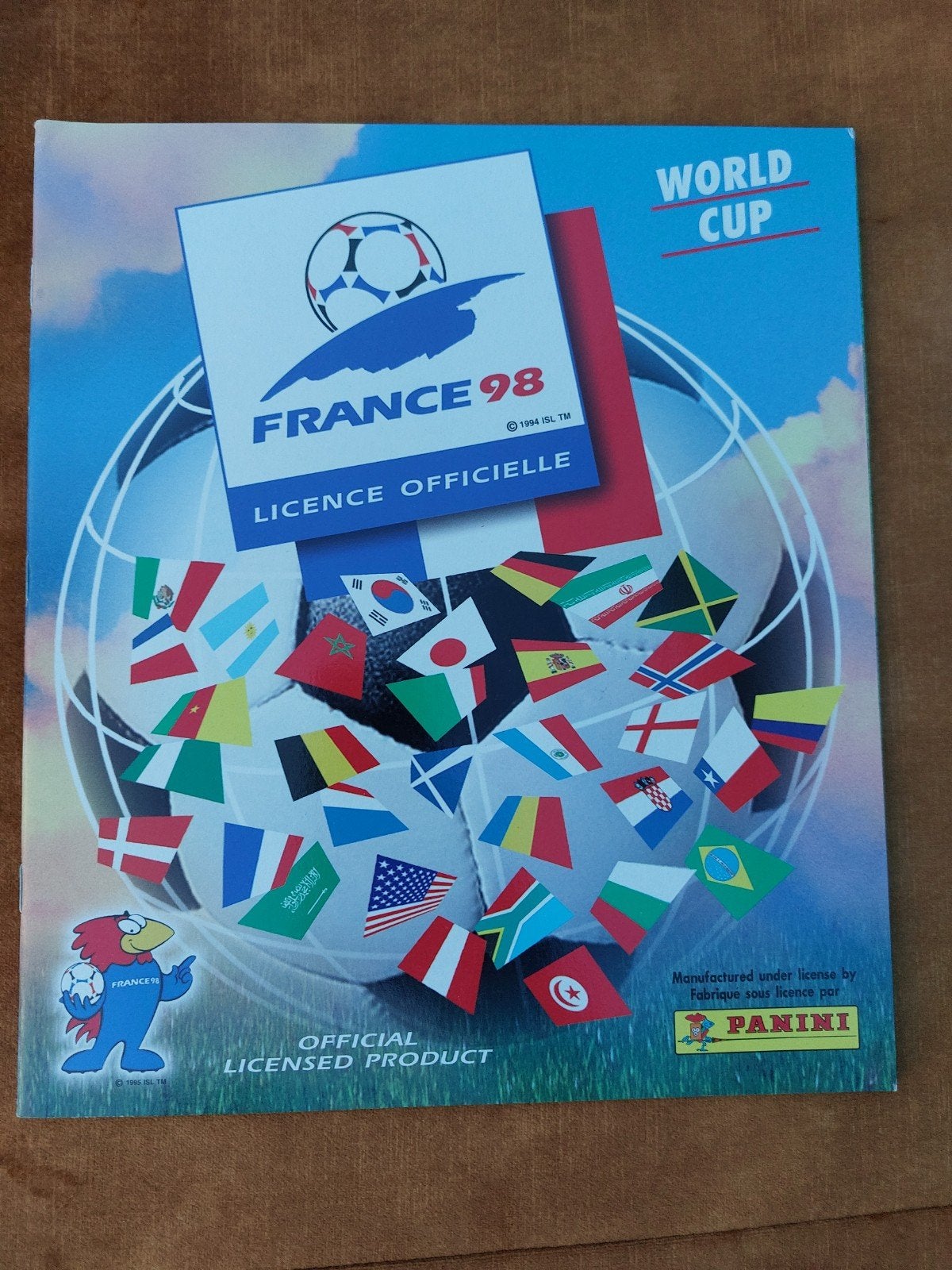PANINI WORLD CUP FRANCE 98 leeg album voetbalplaatjes, Ophalen of Verzenden, Meerdere stickers
