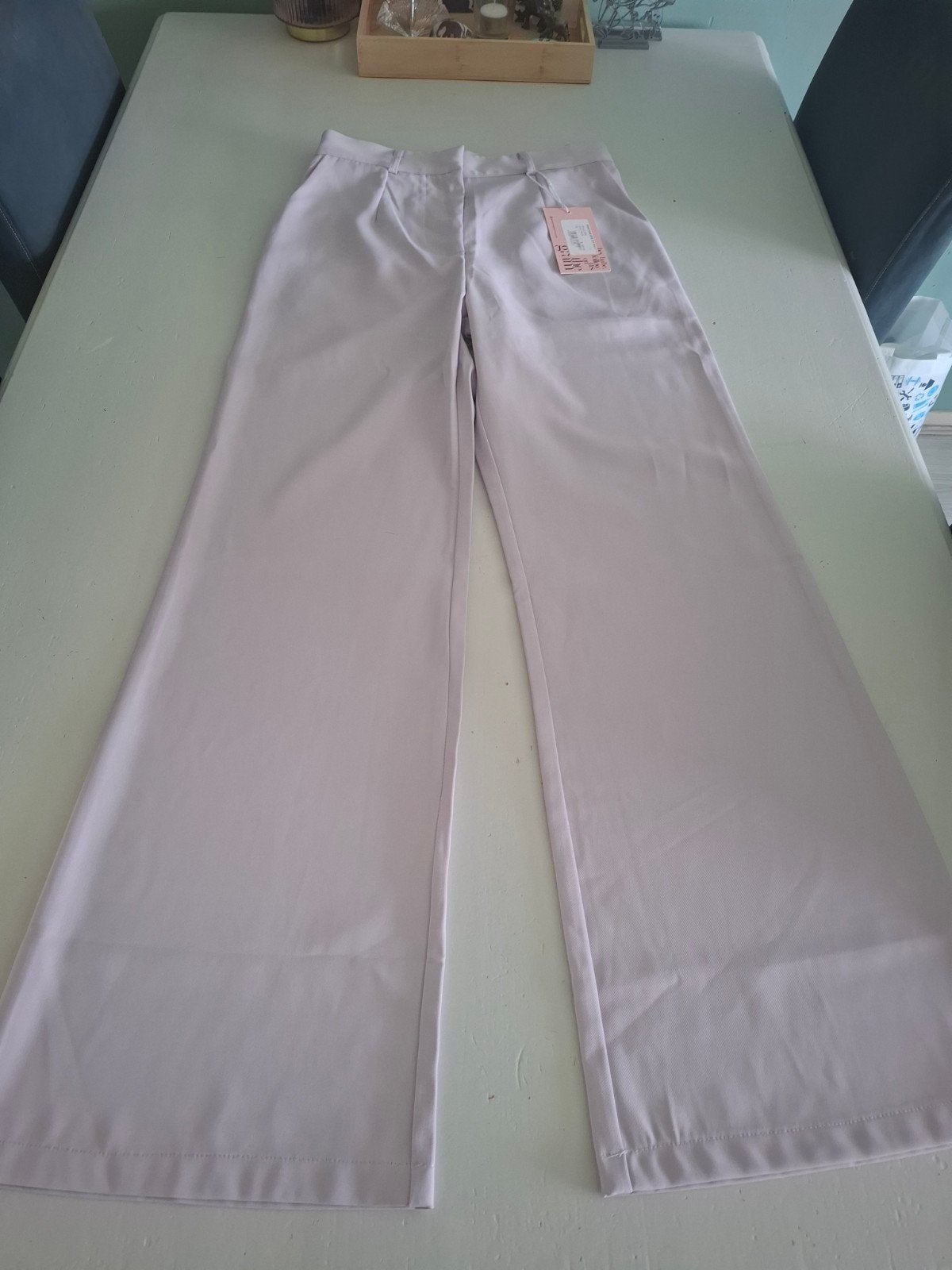 Nette lila pantalons  maat S, Maat 38/40 (M), Paars, Musthaves, Ophalen of Verzenden
