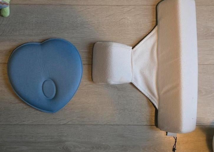 Baby kussens – anti-plat hoofdje & zijligkussen, Ophalen of Verzenden, Zo goed als nieuw, Minder dan 70 cm, Overige typen