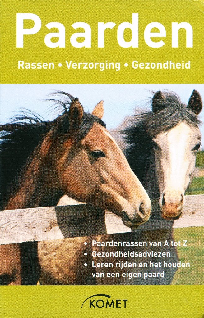 Paarden  Rassen - Verzorging - Gezondheid, Boeken, Ophalen of Verzenden, Gelezen, Paarden of Pony's, Komet