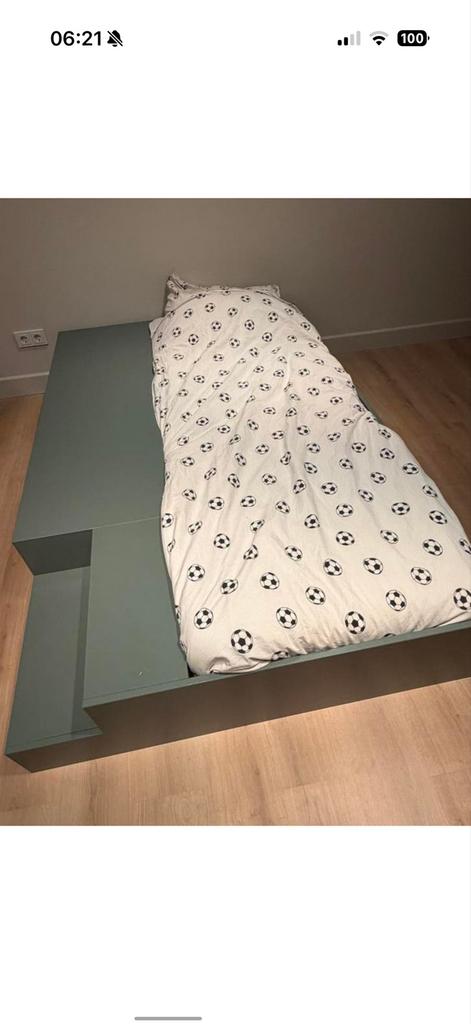 VT wonen Eenpersoonsbed en evt matras, Ophalen, Eenpersoons, Zo goed als nieuw, 80 cm