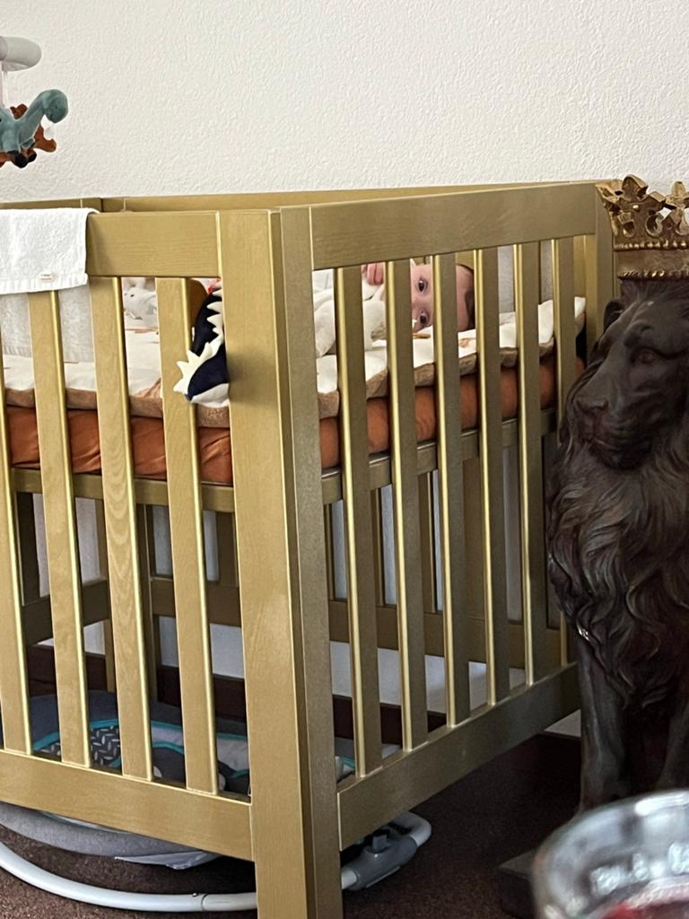 Gouden Box Bart - Stijlvol en Veilig voor je Baby, Kinderen en Baby's, Boxen, Ophalen, Gebruikt, Vierkant, In hoogte verstelbaar