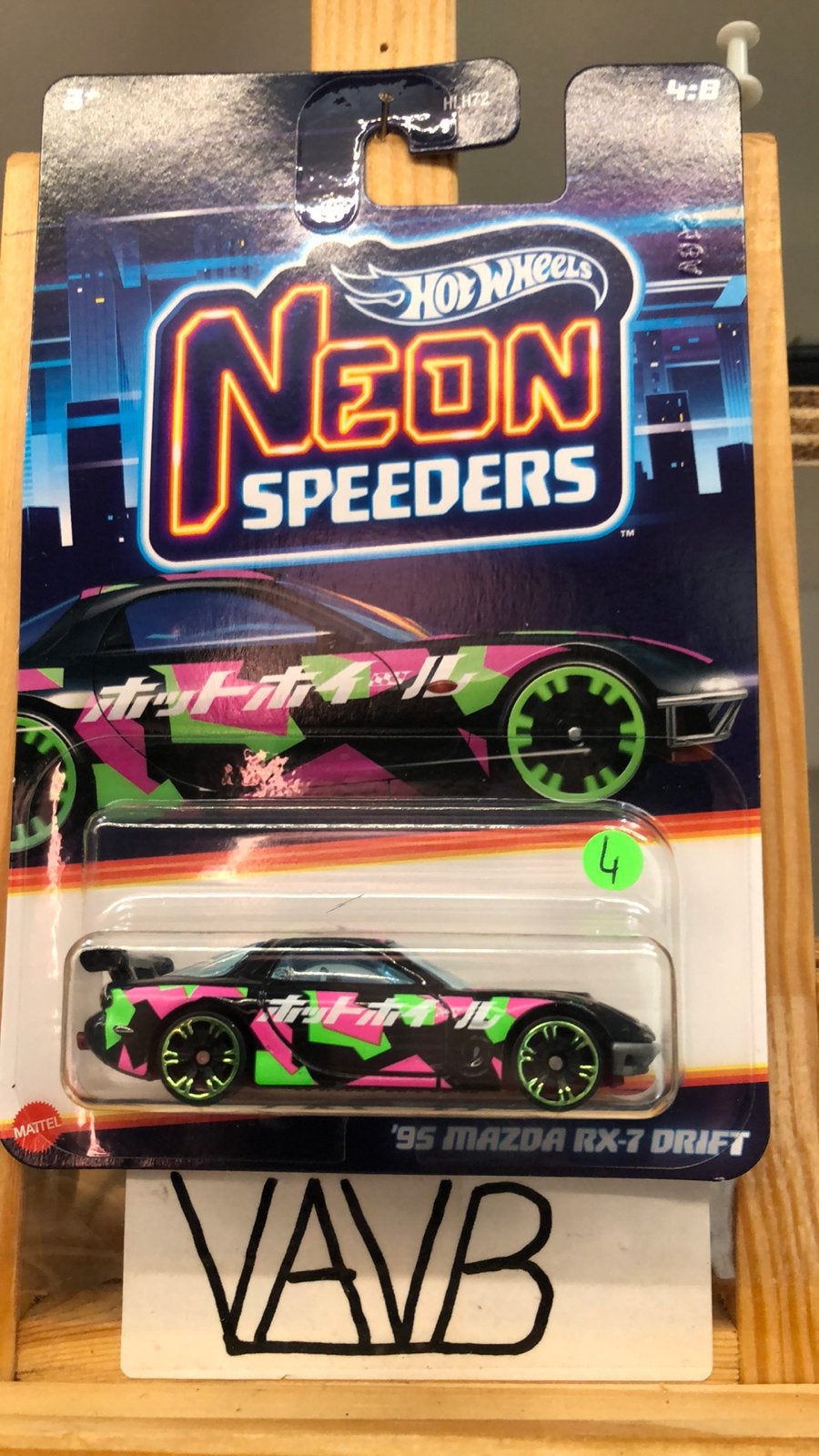 7 Mazda rx7 drift Hot Wheels Hotwheels VAVB nieuw, Ophalen of Verzenden, Nieuw, Auto
