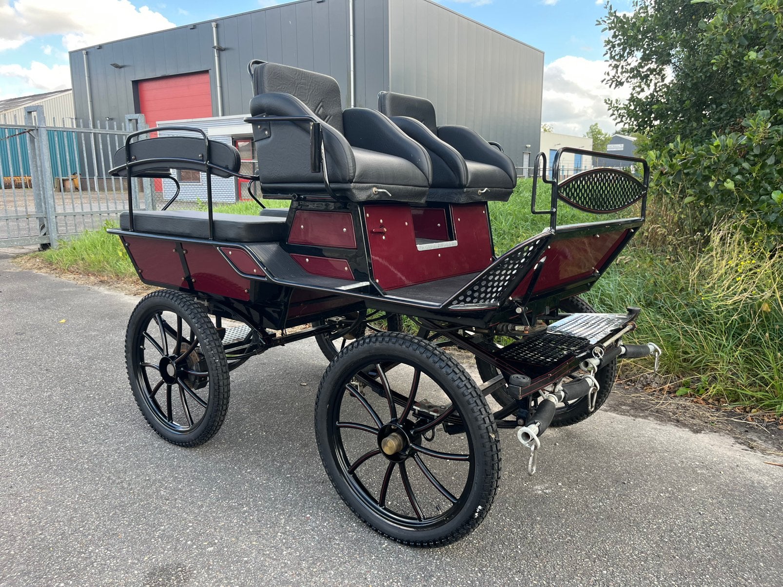Doorloopwagen en recreatiewagen Menwagens, Dieren en Toebehoren, Rijtuigen en Koetsen, Zo goed als nieuw, Marathonwagen