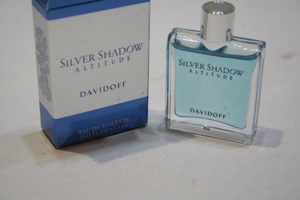 Davidoff Silver Shadow Altitude Edt 7,5 ml Nieuw & OVP, Verzenden, Nieuw, Miniatuur, Gevuld