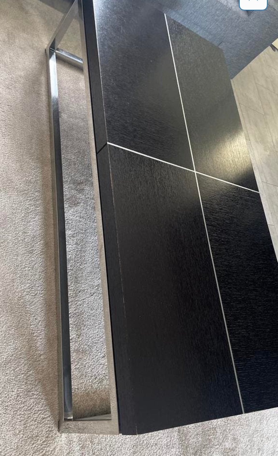 Mooie salontafel, 100 tot 150 cm, Zo goed als nieuw, Rechthoekig, 50 tot 100 cm