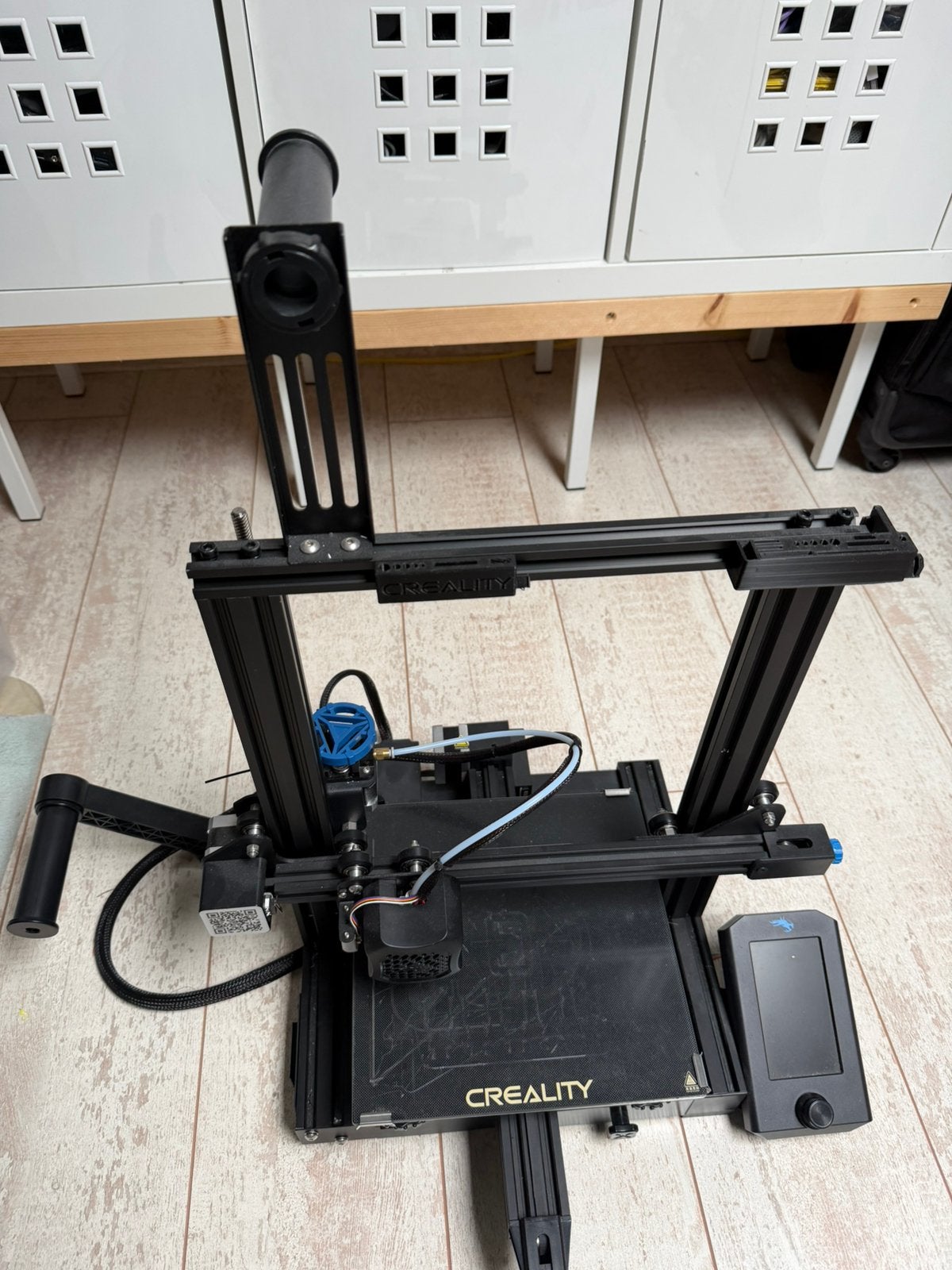Creality Ender3D v2 printer met veel extra’s, Ophalen of Verzenden, Zo goed als nieuw