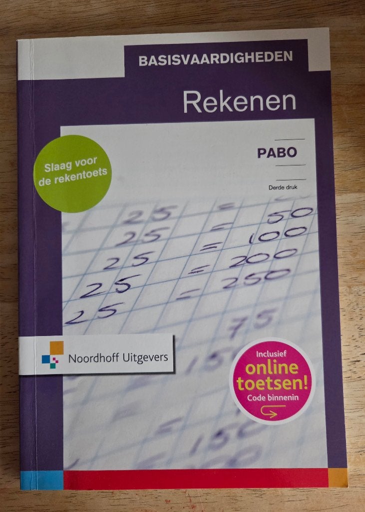 Basisvaardigheden rekenen, Ophalen of Verzenden, Beta, Gelezen, HBO