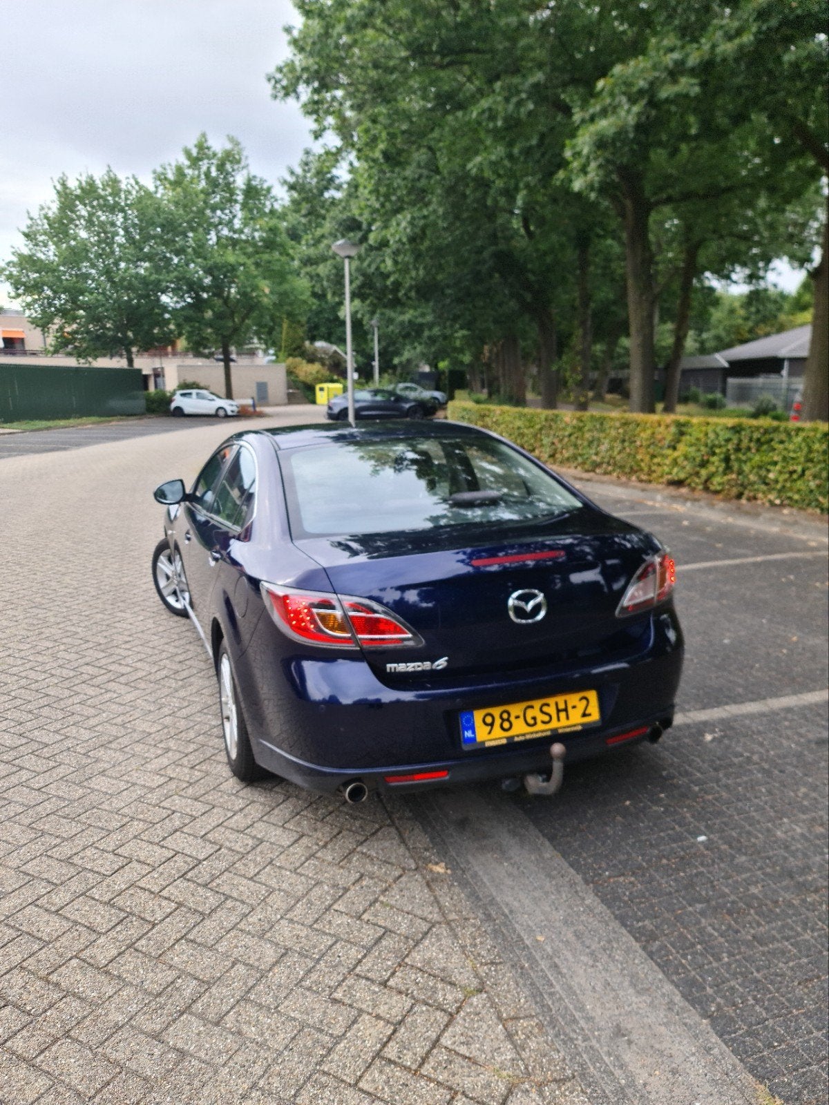 Foto 5 van Mazda 6 2.0 Sedan 2008 Blauw