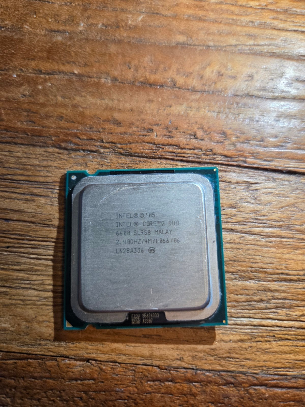 Intel Core 2 Duo E6600 CPU - 2.40GHz Dual Core Processor, LGA775, Gebruikt, Intel Core 2 Duo E6600, 2-core