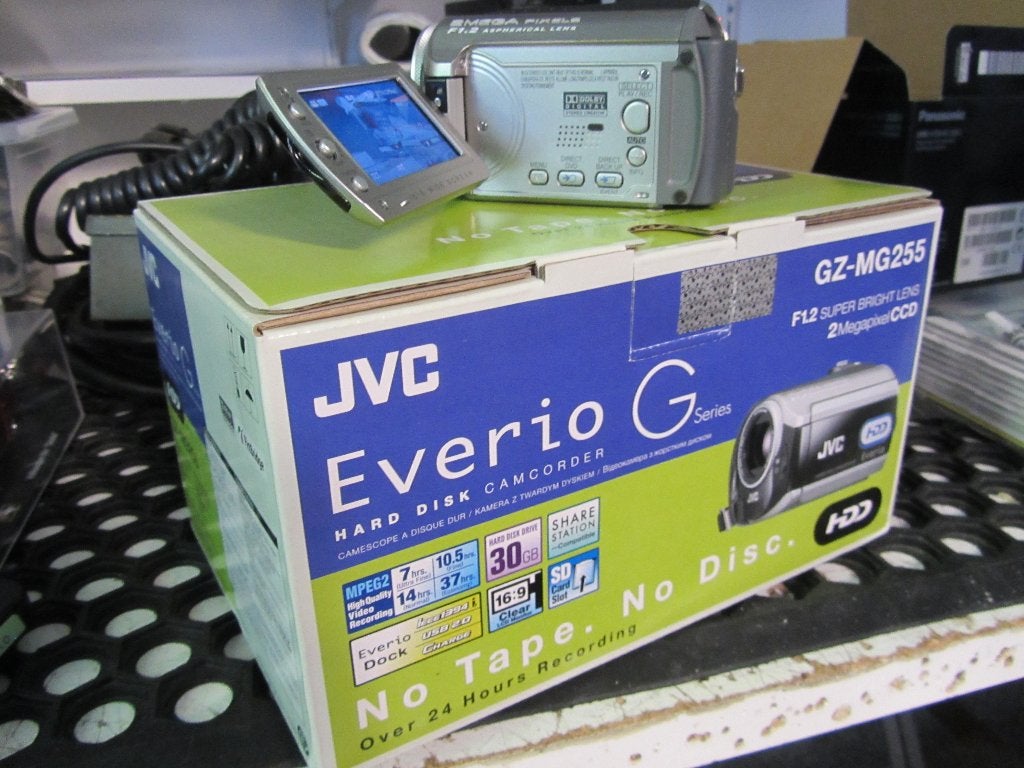 JVC Everio Hard Disk videocamera, Audio, Tv en Foto, Videocamera's Digitaal, Harde schijf, JVC, Ophalen of Verzenden, Zo goed als nieuw