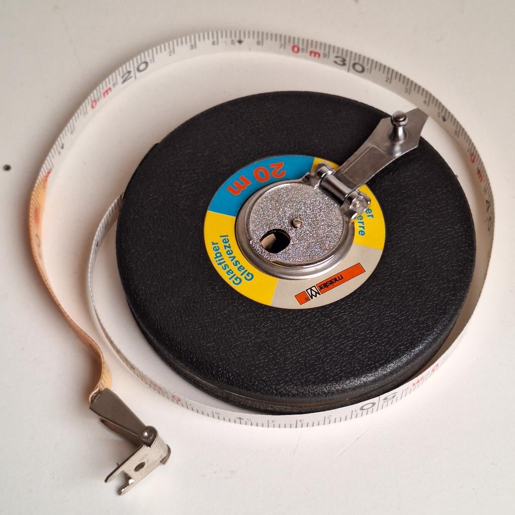 Meetlint 20 meter, nooit gebruikt, van glasfiber, Ophalen of Verzenden, Nieuw, Afstand