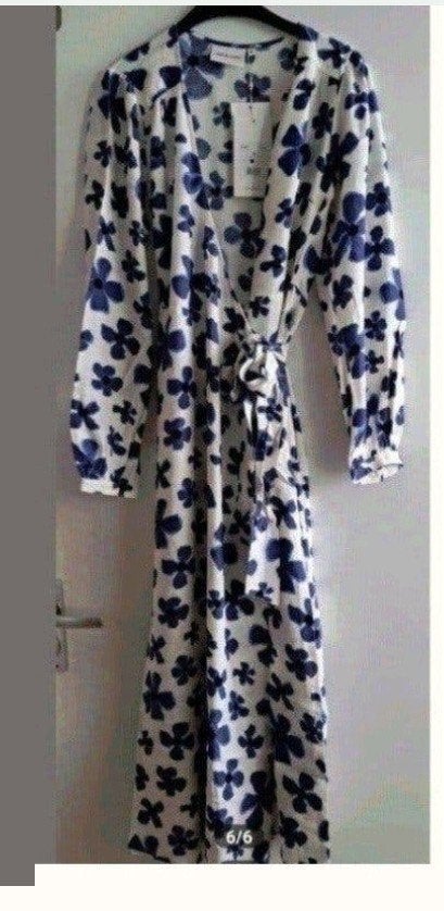 Fabienne Chapot Nia jurk maat 38 *nieuw *, Maat 38/40 (M), Blauw, Nieuw, Ophalen of Verzenden