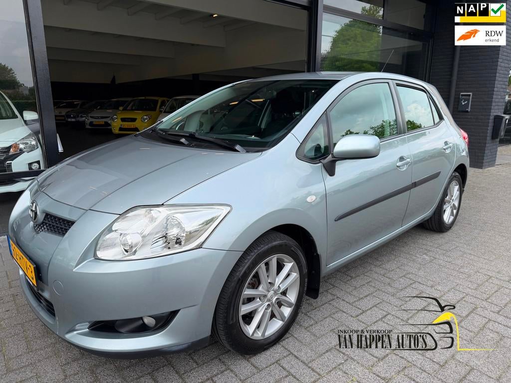 Toyota Auris 1.6-16V Dynamic / 4 - 2027, Voorwielaandrijving, Gebruikt, Zwart, 4 cilinders