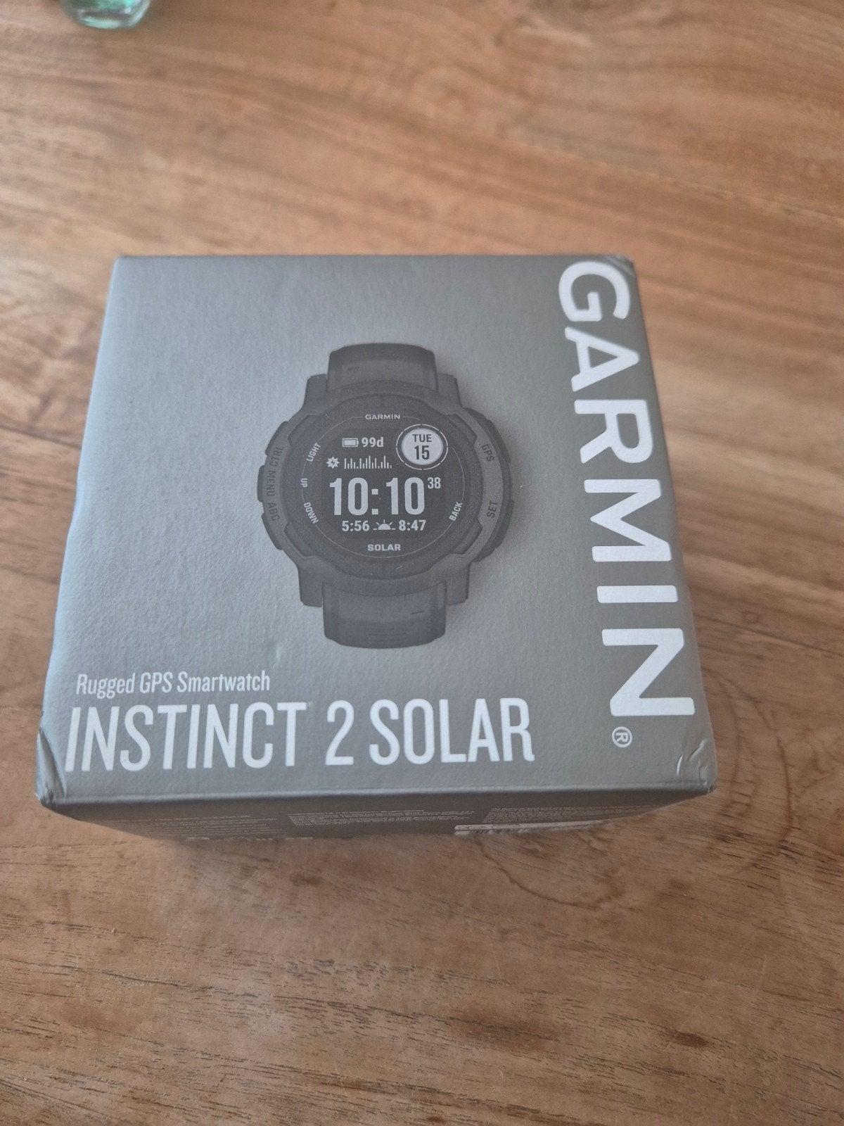 Garmin Instinct 2 Solar Smartwatch - Zo goed als nieuw, Zwart, Garmin, Ophalen of Verzenden, Zo goed als nieuw