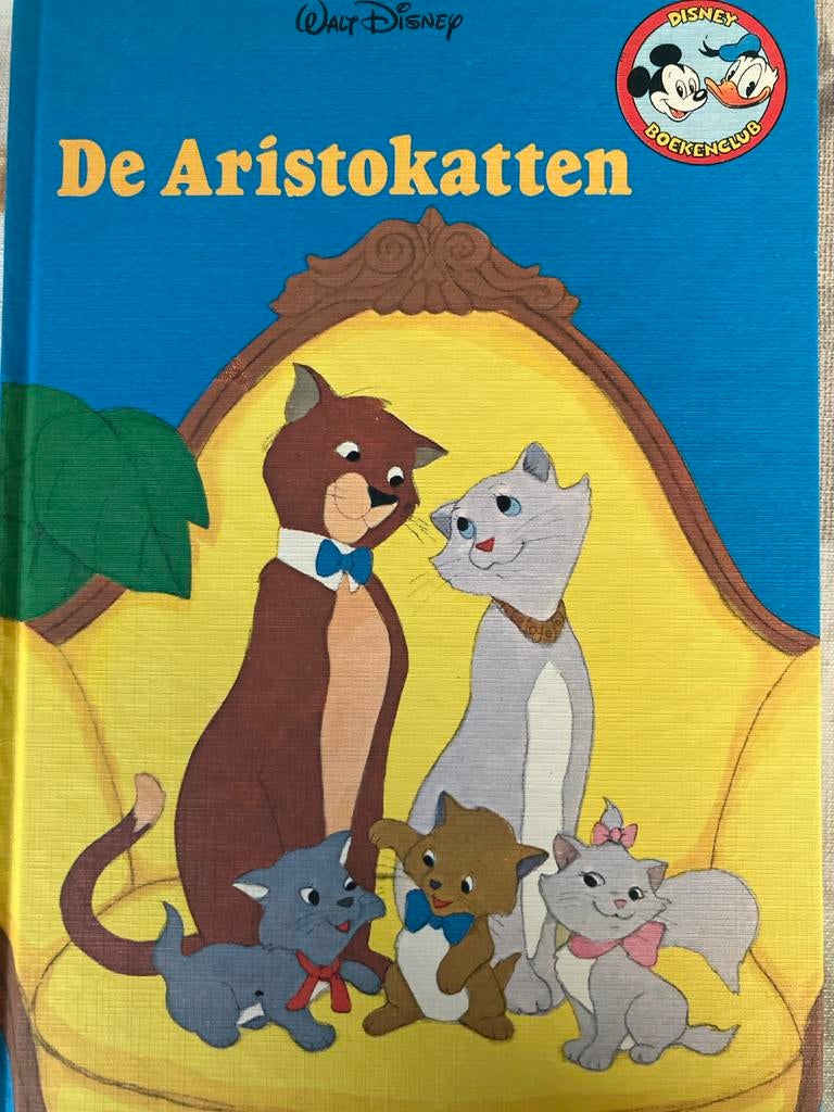 Walt Disney De Aristokatten Boek, Boeken, Kinderboeken | Jeugd | onder 10 jaar, Zo goed als nieuw, Sprookjes, Ophalen of Verzenden