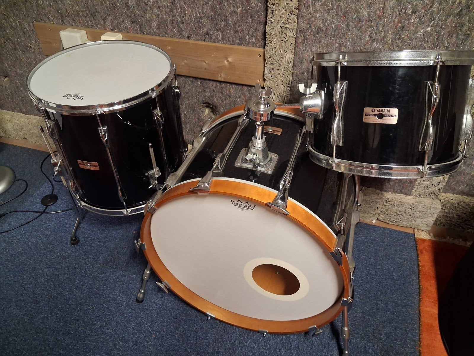 Yamaha Recording Custom drumstel vintage, Ophalen, Gebruikt, Yamaha
