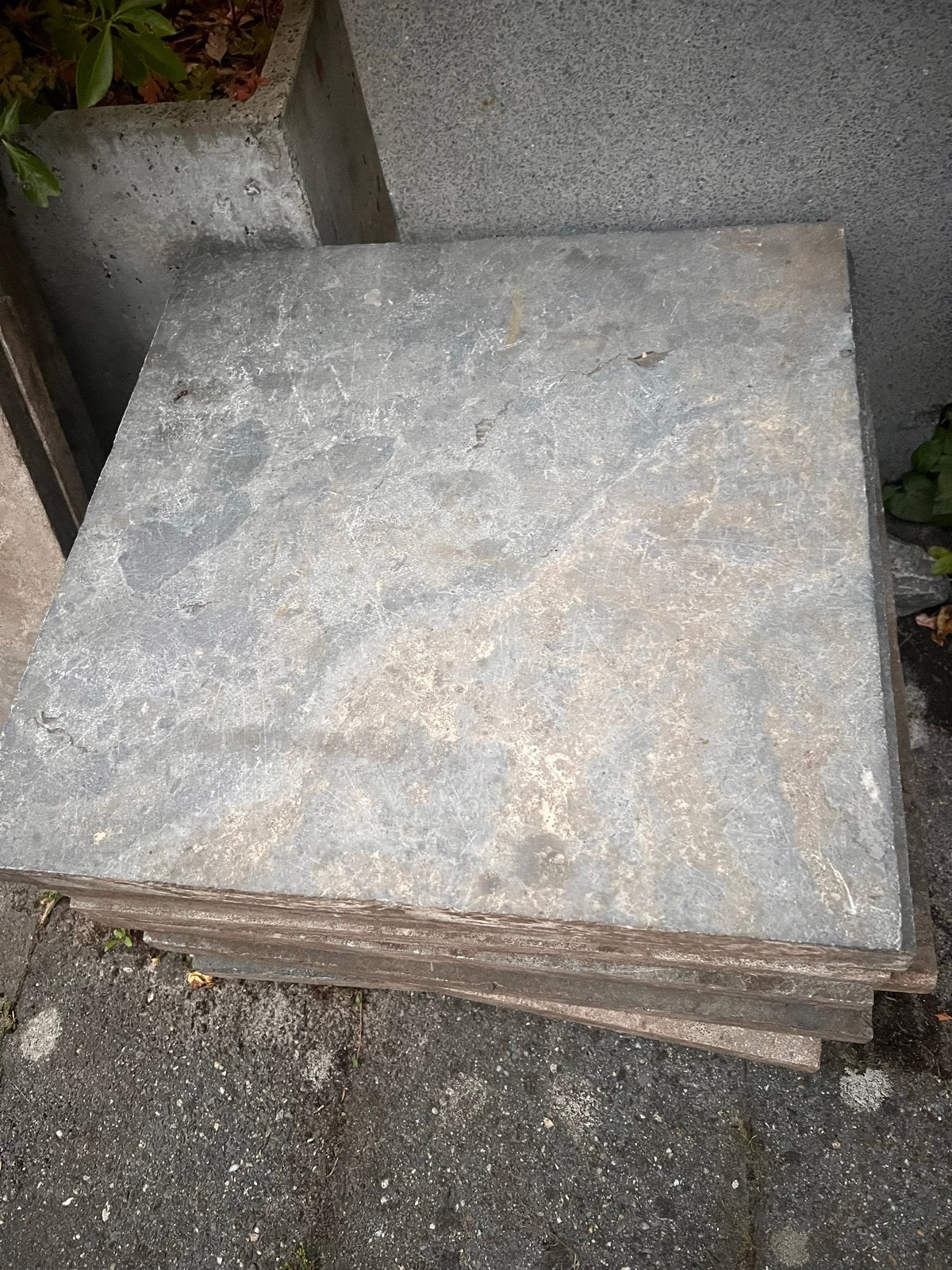 Natuursteen terrastegels - Gebruikt, Ophalen, Gebruikt, Terrastegels, Natuursteen