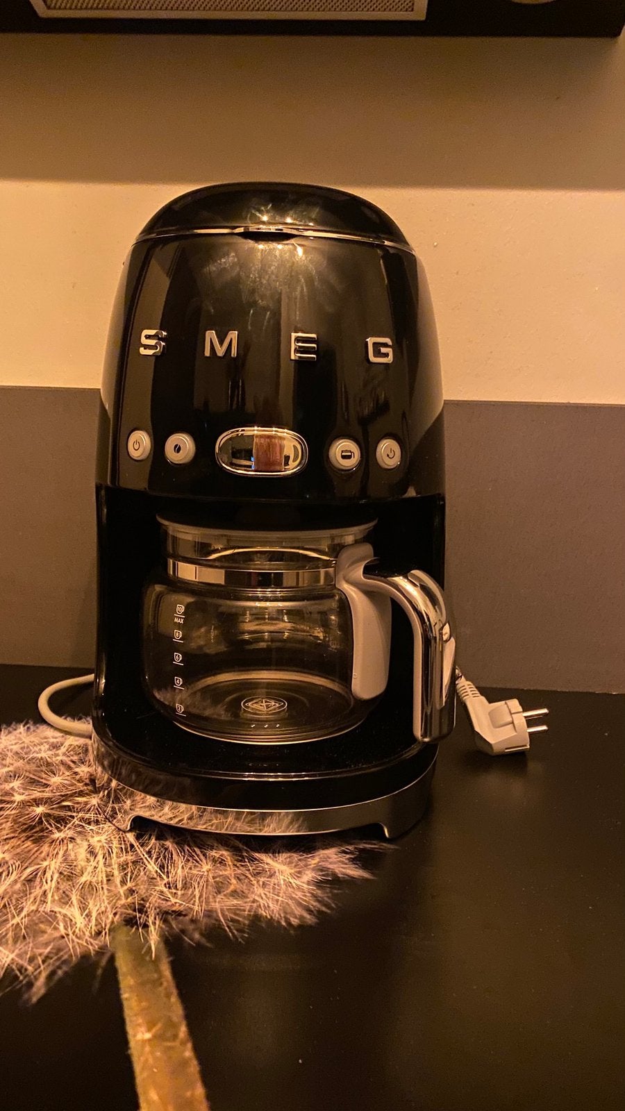Smeg koffiezetter, 10 kopjes of meer, Gemalen koffie, Ophalen of Verzenden, Koffiemachine