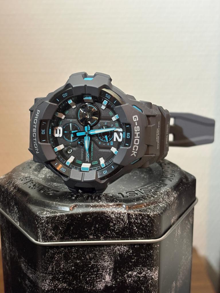 G-Shock GR-B300-8A2ER Gravitymaster, Casio, Staal, Polshorloge, Kunststof