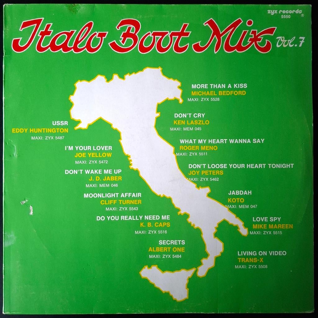 Various: Italo boot mix Volume 7  Maxi single vinyl, Ophalen of Verzenden, Gebruikt