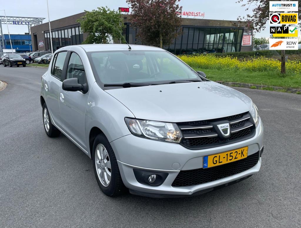 Dacia Sandero 0.9 TCe Blackline, 5drs, Airco, Cam, Carplay,, Voorwielaandrijving, Stof, Gebruikt, 937 kg