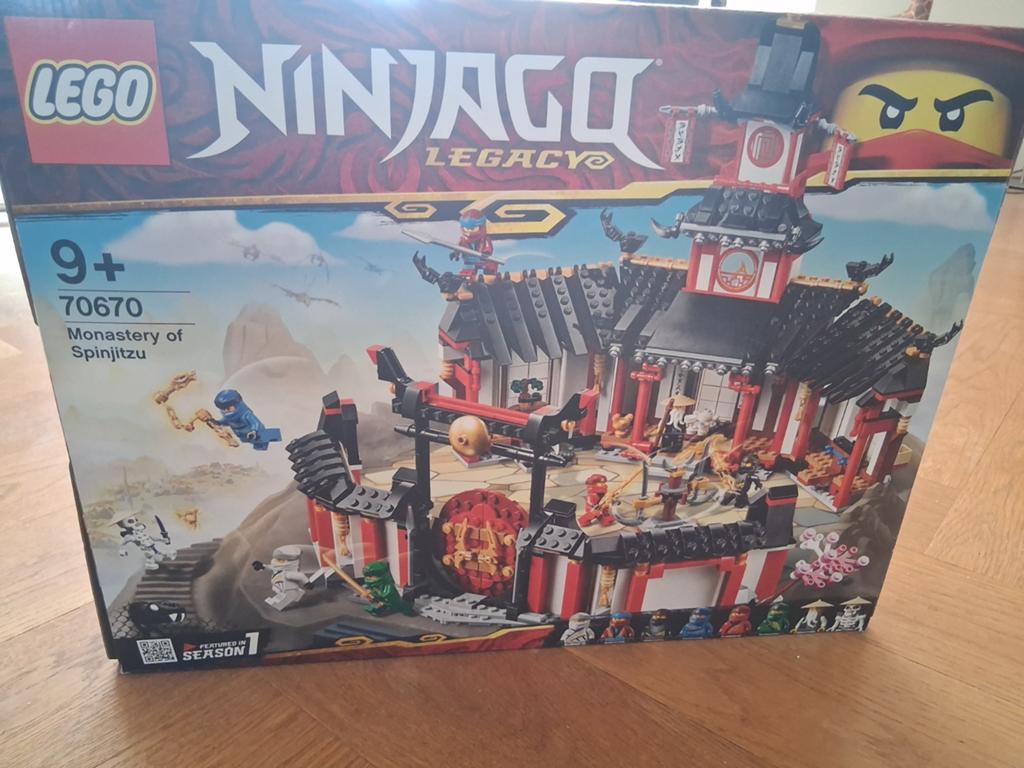LEGO Ninjago Legacy 70670 Klooster van Spinjitzu, Compleet, Gebruikt, Lego, Ophalen of Verzenden