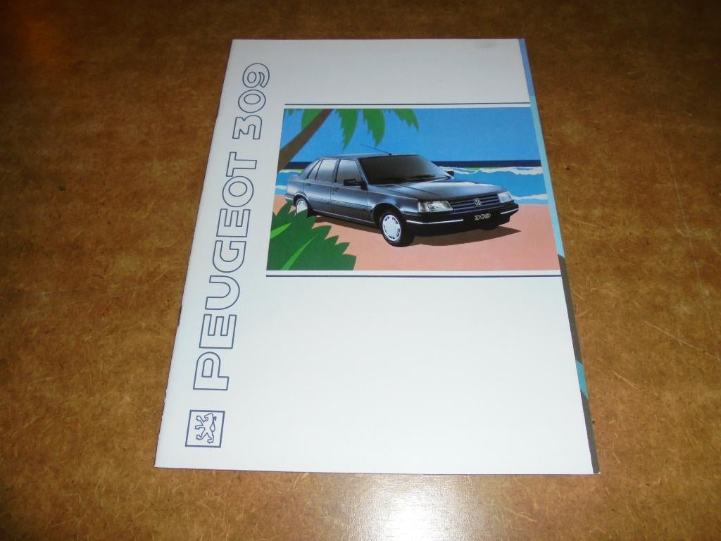 brochure Peugeot 309 modellen 1991, Boeken, Ophalen of Verzenden, Nieuw, Peugeot