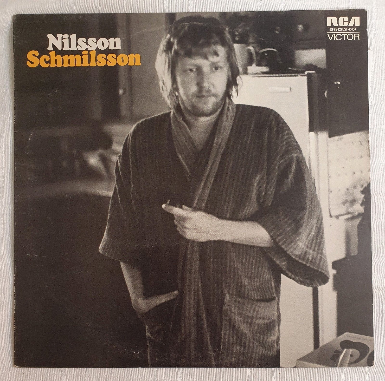 LP Harry Nilsson - Nilsson Schmilsson - 1972   met poster, LP, Zo goed als nieuw, Classic Rock, 12 inch