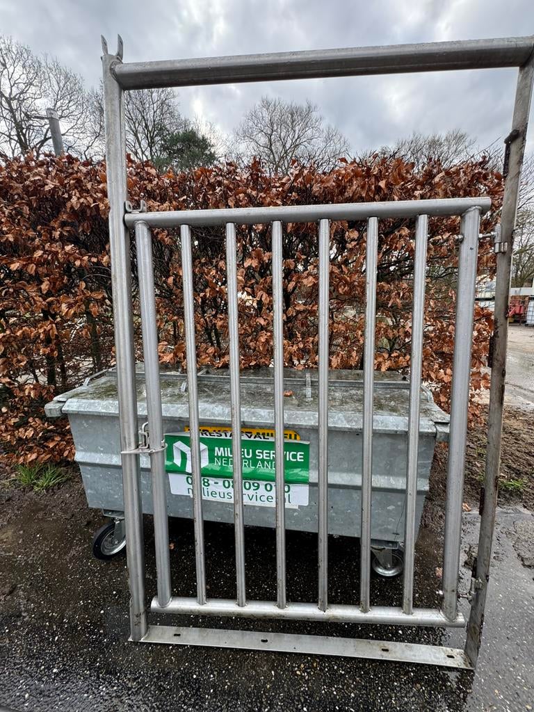 RVS Hekwerk / RVS poorten stalinrichting honden kennel, Ophalen of Verzenden, IJzer