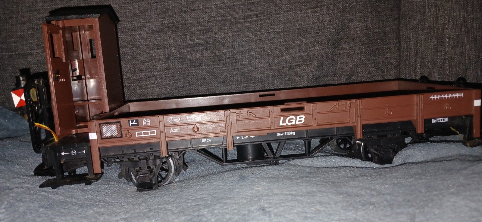LGB Vintage WAGON met huif, Hobby en Vrije tijd, Modeltreinen | Overige schalen, Ophalen of Verzenden