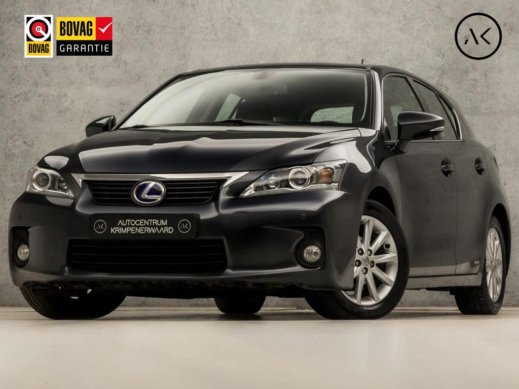 Lexus CT 200h Hybrid Sport Automaat (NAVIGATIE, CLIMATE, ALC, Auto's, 136 pk, Gebruikt, Zwart, 4 cilinders