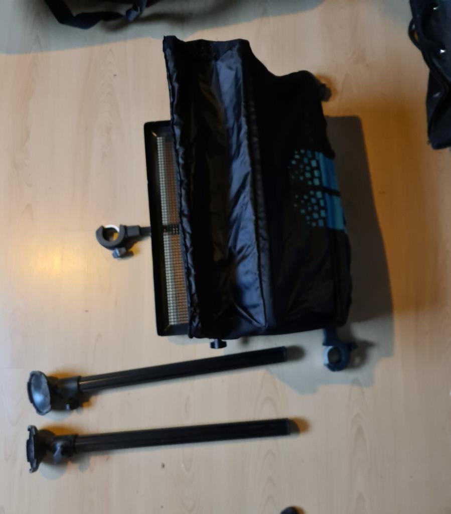 Aastafel rive xl met kap en zwarte pooten uitschuifbaar 36mm, Watersport en Boten, Ophalen of Verzenden, Nieuw