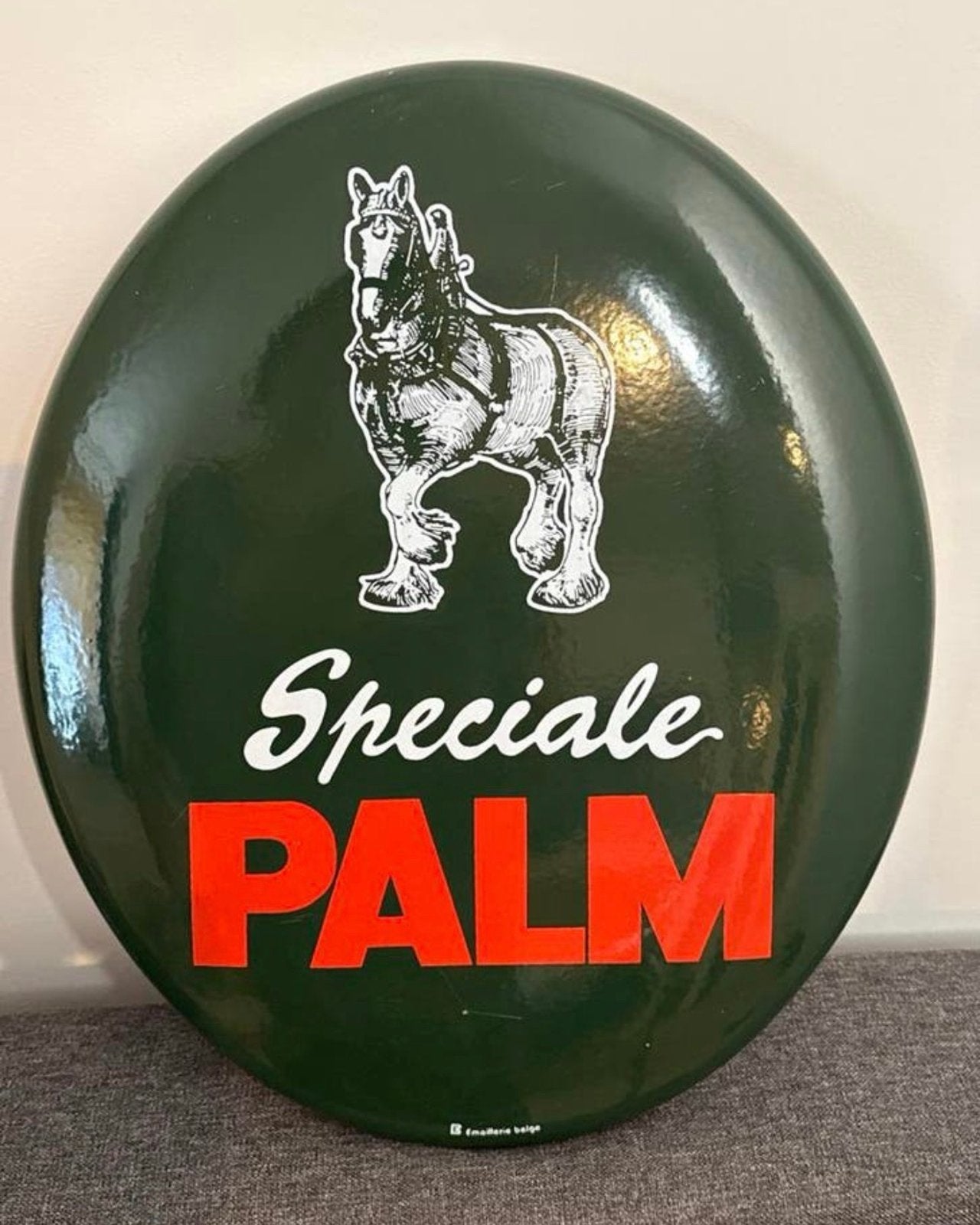 Vintage Speciaal PALM Emaille Reclamebord, Ophalen of Verzenden