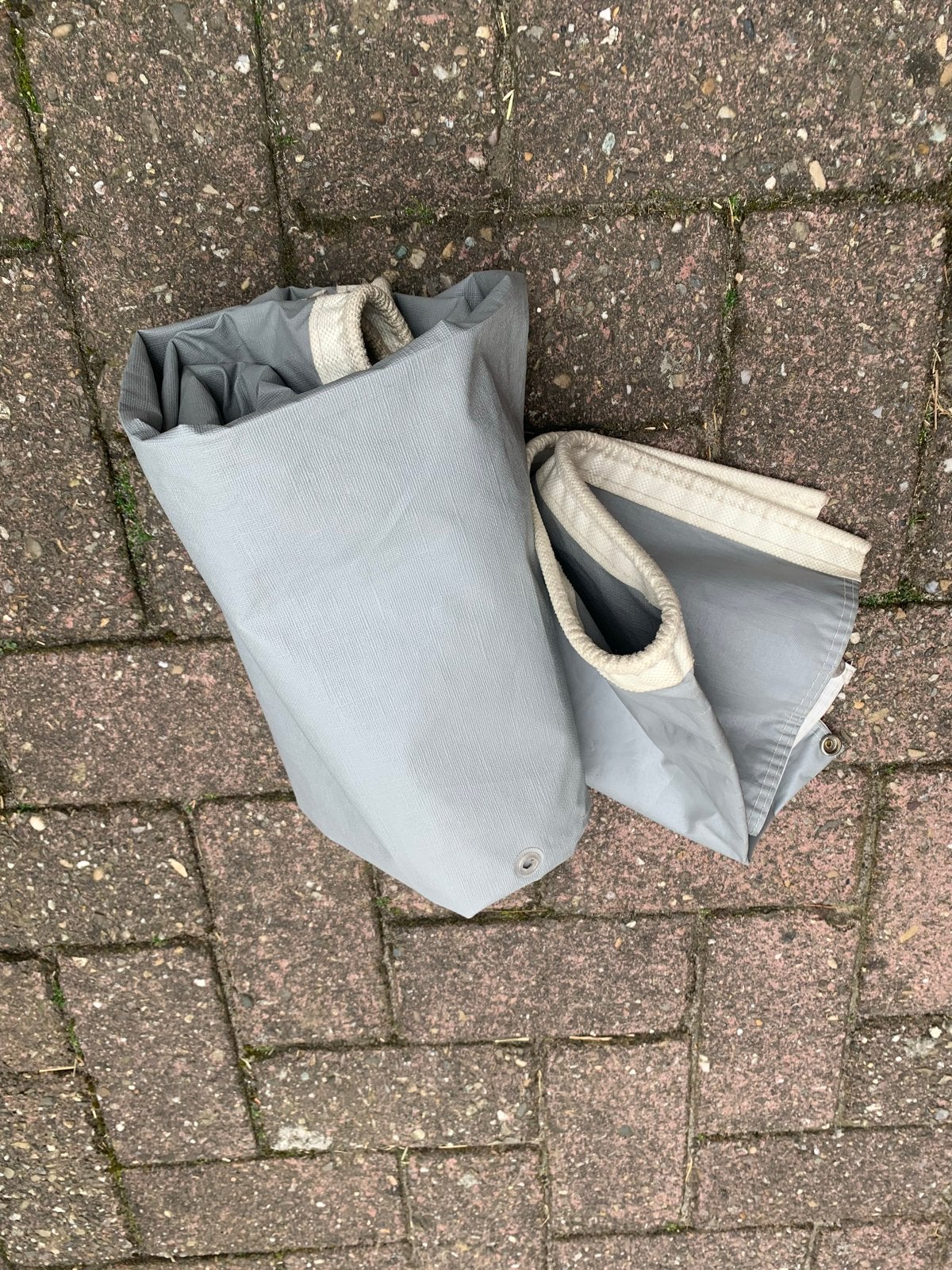 Tochtstrook voor caravan 350-400cm - Grijs, Ophalen of Verzenden, Gebruikt