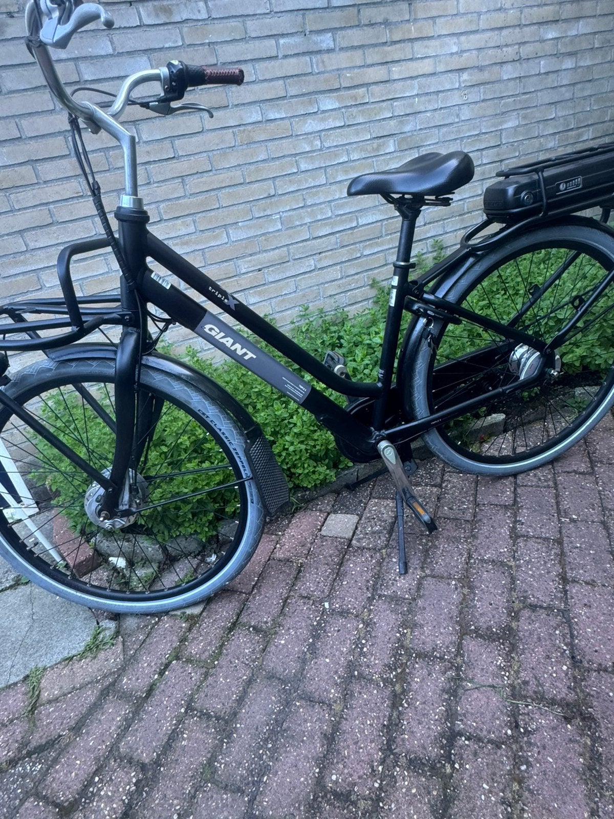 Elektrisch fiets giant triple x, Ophalen, 53 tot 56 cm, Versnellingen, Giant