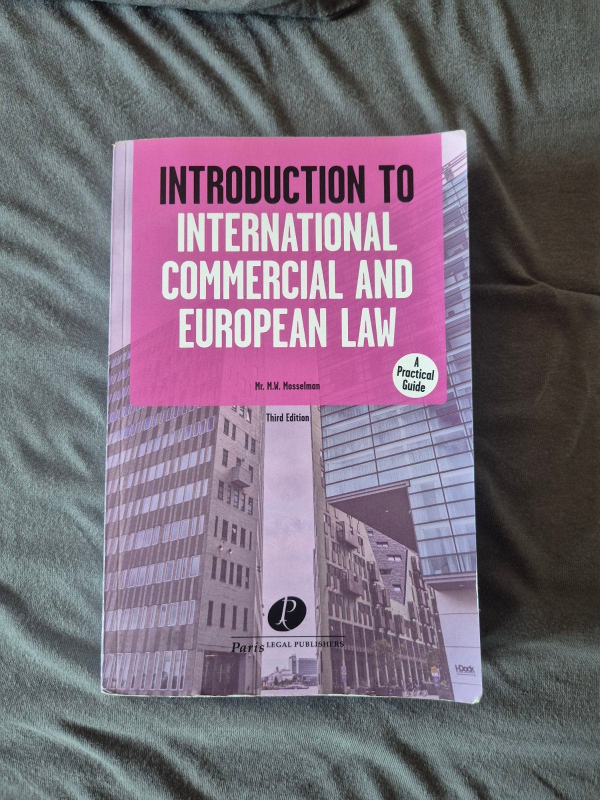 Introduction to International Commercial and European Law, Zo goed als nieuw, Gamma, Mr. H.W. Hesselman, HBO