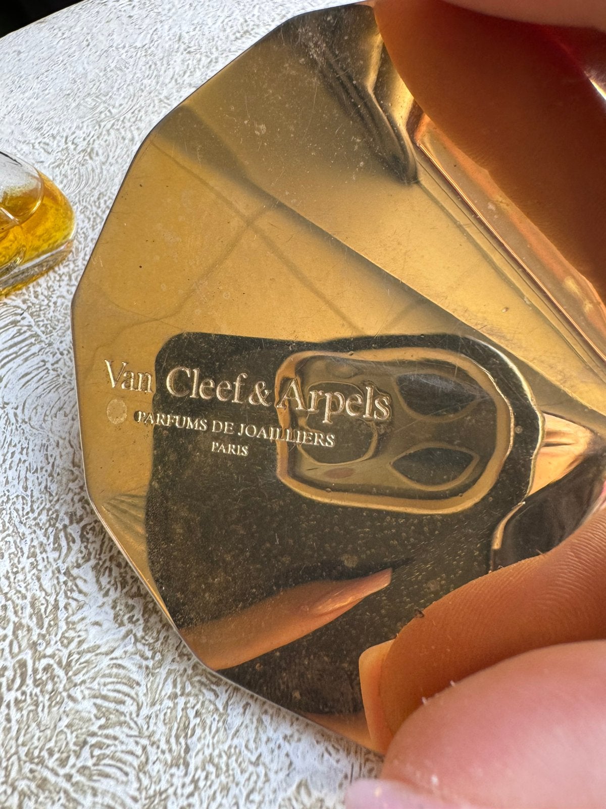 Miroir vintage Van Cleef et Arpels and miniature, Verzenden, Rechthoekig, Minder dan 50 cm, Minder dan 100 cm