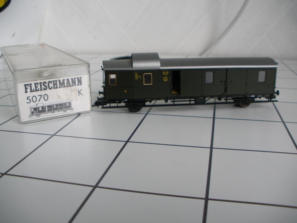 Fleischmann 5070K, Hobby en Vrije tijd, Gelijkstroom, Fleischmann, Wagon, Ophalen of Verzenden