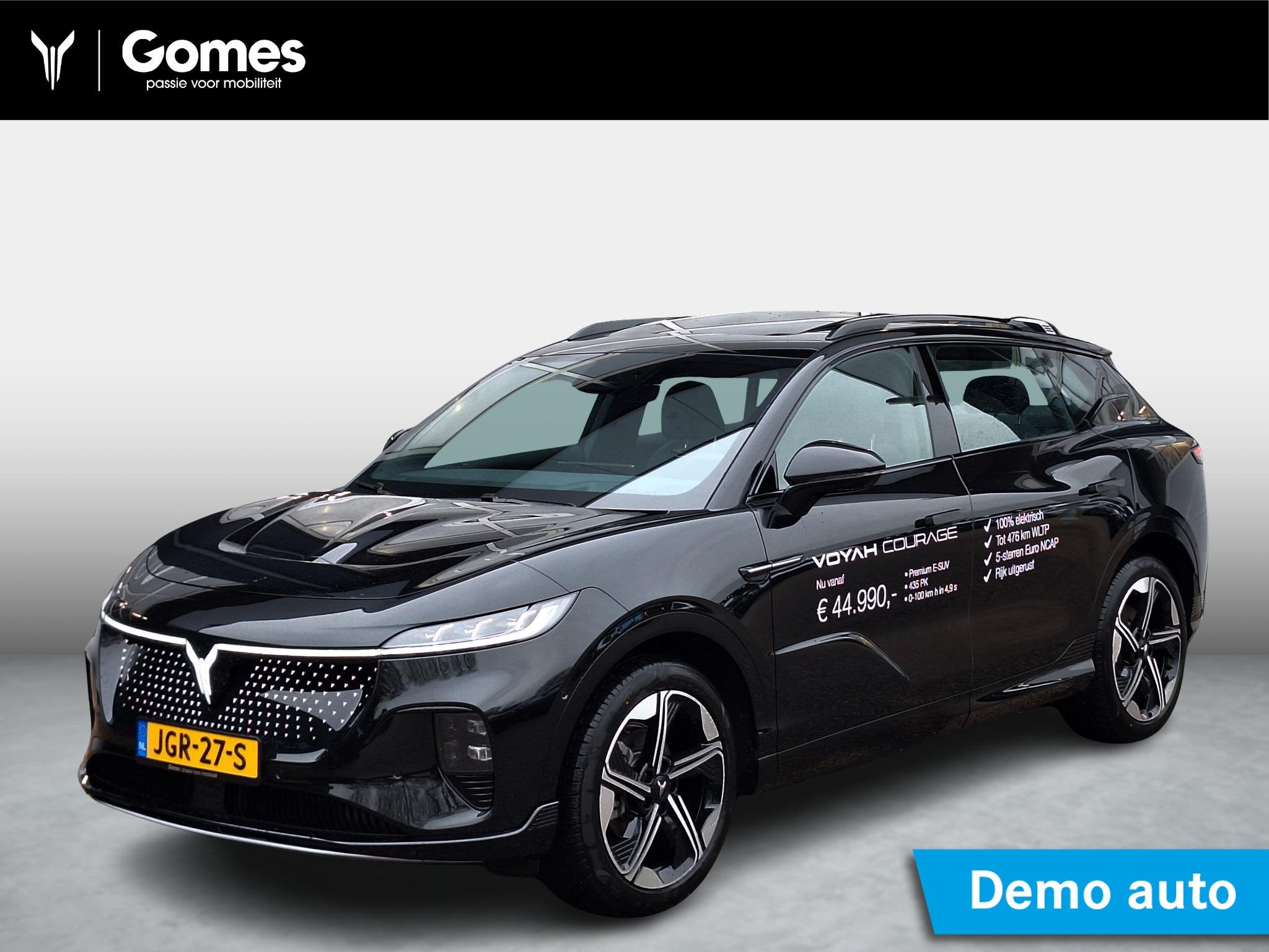 VOYAH Courage Performance Edition | Panoramadak | 360 Came, Auto's, Voyah, Automaat, 12 maanden, 435 pk, Zwart