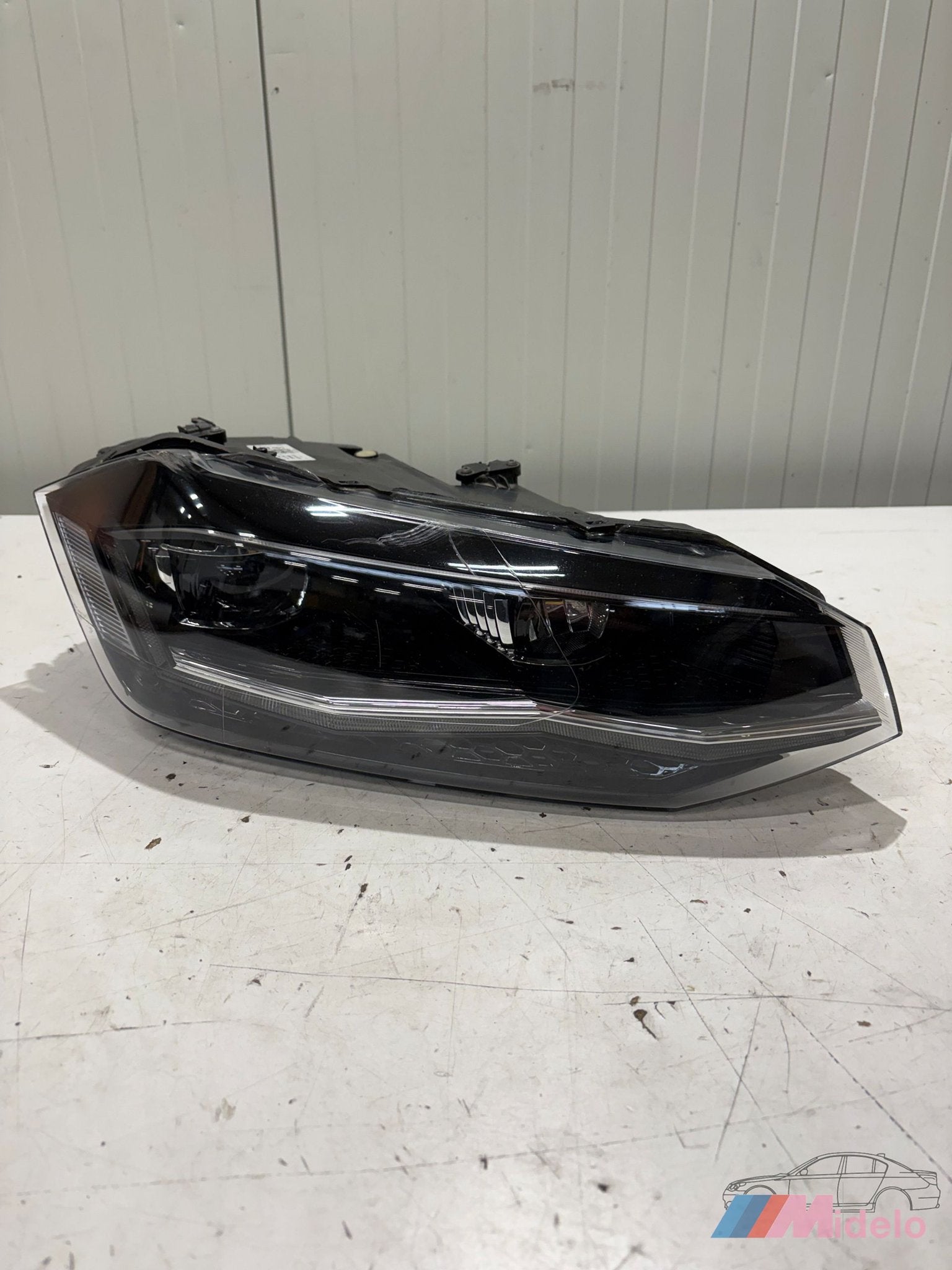 VW POLO 2G KOPLAMP FULL LED RECHTS 2G1941036H, Gebruikt, -, Volkswagen, -