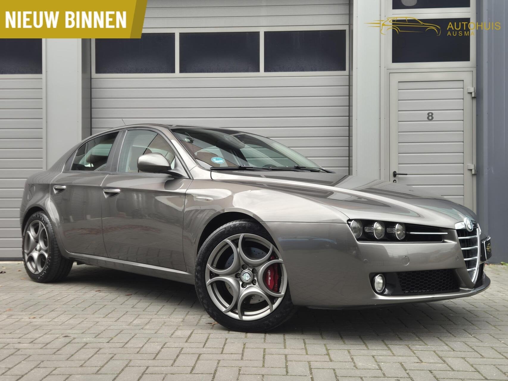 Alfa Romeo 159 3.2 JTS Q4 Q-tronic 260/Automaat/Cruise/Leder, Automaat, 3195 cc, Gebruikt, Zwart