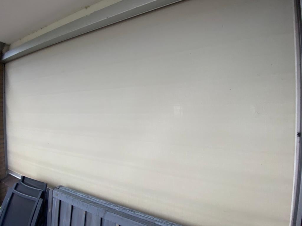 Zonnescherm 340x170 gratis af te halen (zelf demonteren), Ophalen, Gebruikt, 150 tot 300 cm, 250 cm tot 450 cm
